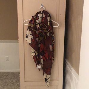 Grace and Lace floral scarf